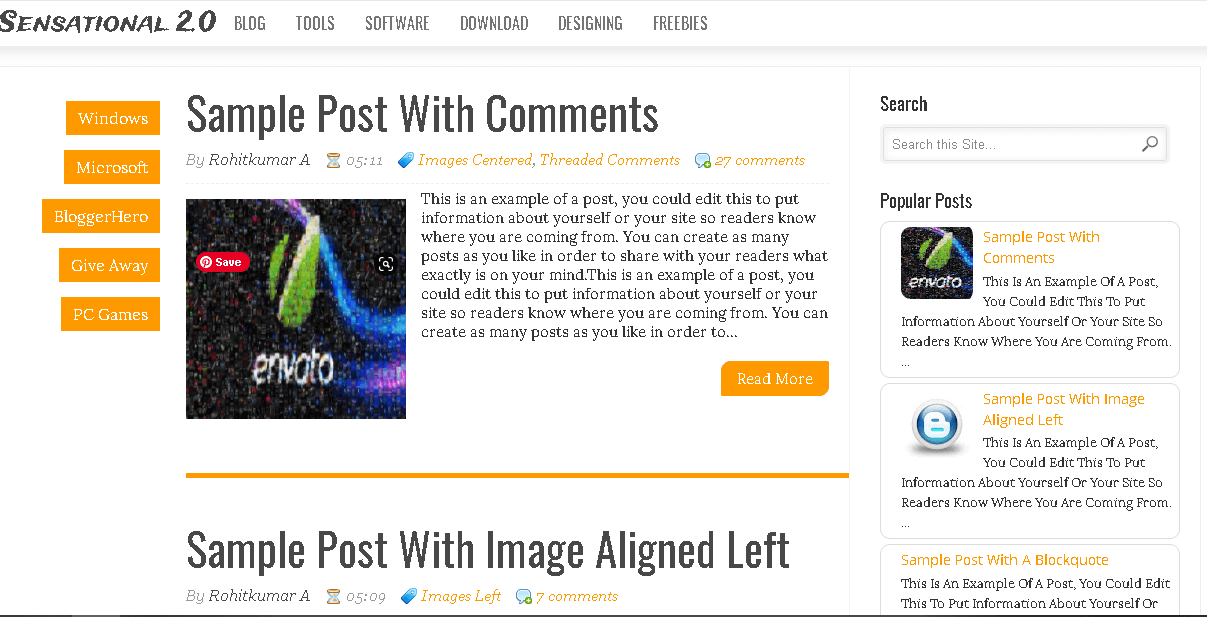 Top 5 Best Premium Looking Seo Friendly Blogger Templates Top 5 Best Premium Looking Seo Friendly Blogger Templates